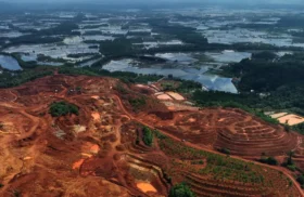 Nickel mining area in North Konawe, Southeast Sulawesi, Indonesia _ Jojon, Spt, Antarafoto Indonesia to Reduce Nickel Permit Validity to One Year as Massive Quota Overshoot