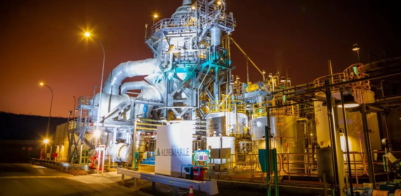 La Negra lithium processing plant in Chile _ Albemarle Chile probes accident at Albemarle’s La Negra lithium plant; operations continue in unaffected units